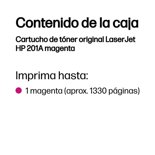 Tóner HP 201A