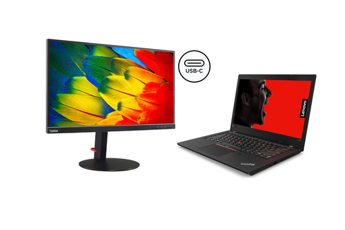 Lenovo L480 + ThinkVision T24m