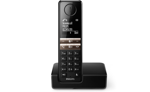 Philips D4601B/53 telephone DECT telephone Caller ID Black – image 2