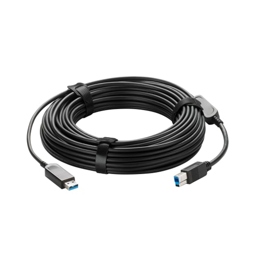 Vaddio 440-1005-065 USB кабель USB 3.2 Gen 1 (3.1 Gen 1) 20 m USB A USB B 5 Gbit/s Черный