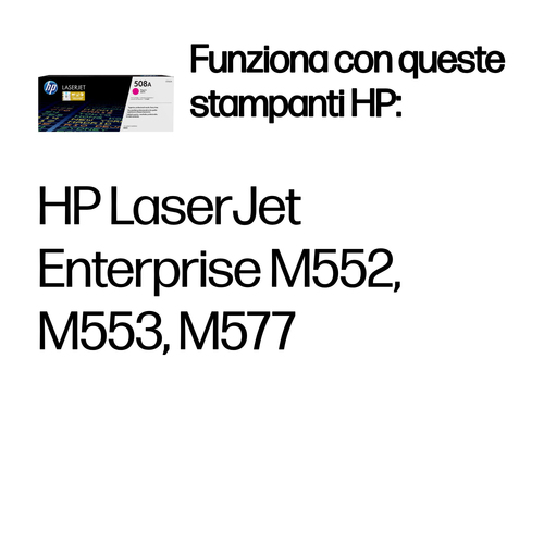 HP 508A – Toner magenta originale