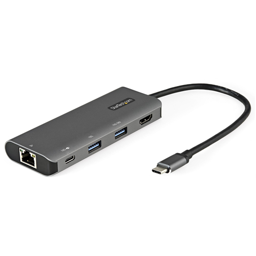 StarTech.com DKT31CHPDL док-станция для ноутбука Проводная USB 3.2 Gen 2 (3.1 Gen 2) Type-C Черный, Серый