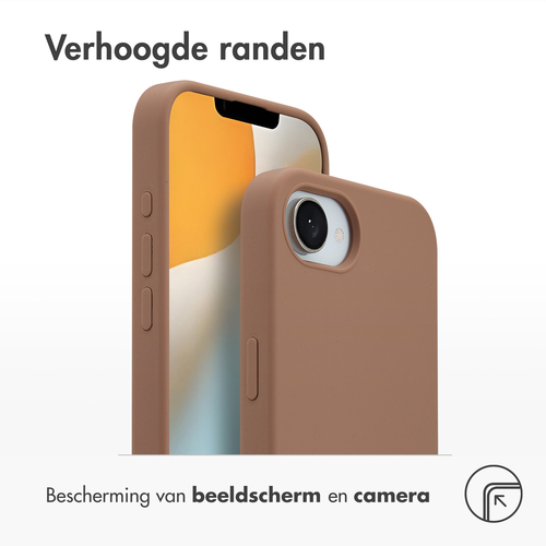 <p>Geef jouw iPhone een strakke én verzorgde look! De Accezz Liquid Silicone Backcover met MagSafe is gemaakt van speciaal gegoten siliconen materiaal, afbeelding 3