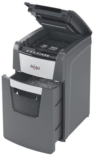 Rexel Optimum AutoFeed 150M Automatischer Aktenvernichter Mikroschnitt P5 – Foto 6 von 7