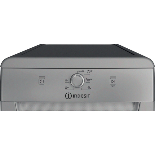 Indesit IN2FE10CS90SUK Slimline Dishwasher - Silver - E Rated, Silver - image 3