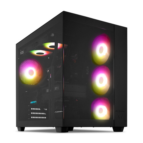 ERAZER Tank X15 (MD 340128) AMD Ryzen™ 7 7800X3D 32 GB DDR5-SDRAM 1 TB Твердотельный накопитель (SSD) NVIDIA GeForce RTX 5060 Ti Windows 11 Home Tower ПК Черный