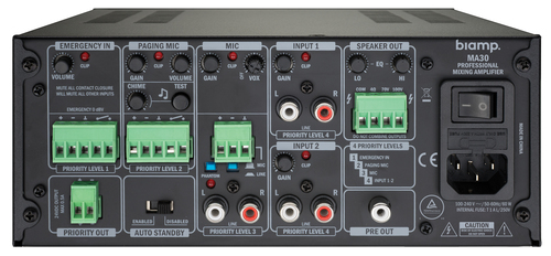 Biamp Commercial Audio MA30 Black – image 2