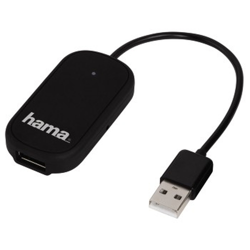 Hama Basic card reader USB 2.0/Wi-Fi Black