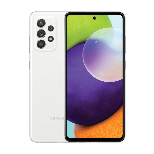 Samsung Galaxy A52 4G SM-A525FZWHTUR smartphone 16.5 cm (6.5") Dual SIM Android 11 USB Type-C 8 GB 128 GB 4500 mAh White