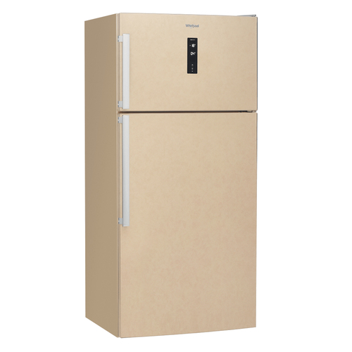 Whirlpool W84TE 72 M Отдельно стоящий 574 L Кремовый