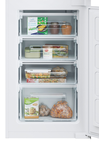Candy CB50S518EK 177cm 50/50 Integrated Fridge Freezer with Sliding Door Hinge - White - E Rated, White - image 5