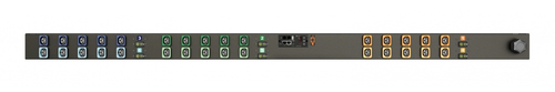 Vertiv MN03E9W1-30L138-6PS15B0A10-S power distribution unit (PDU) 30 AC outlet(s) 0U Black