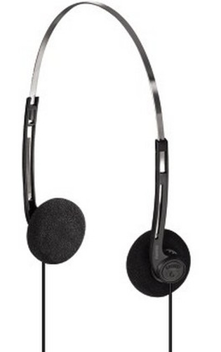 Hama HK-5644 Headphones Wired Head-band Music Black, Silver
