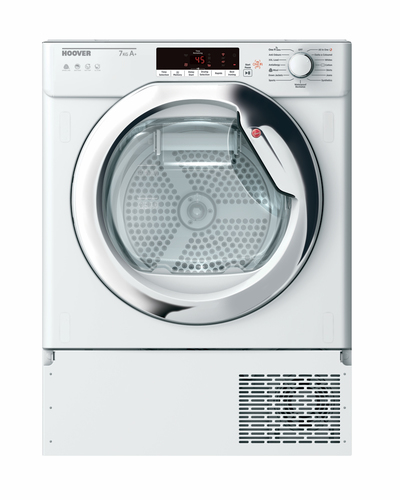 Hoover HTDBW H7A1TCE-80 сушилка для белья Встроенный Фронтальная загрузка 7 kg Белый