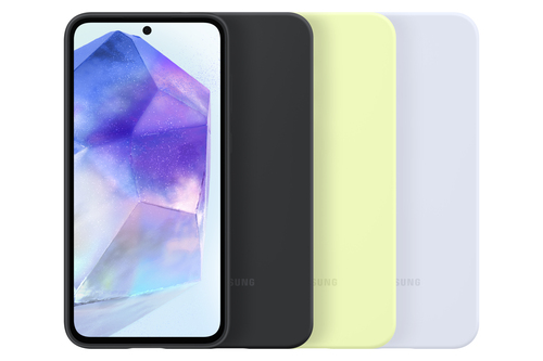 Samsung Galaxy A55 Siliconen Back Cover Zwart, afbeelding 6