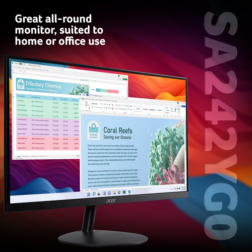 Acer SA0 SA242YG0 monitor – image 2