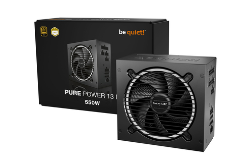 be quiet! Pure Power 13 M 550W 80 Plus Gold Fully Modular Semi Passive Atx 3.1 Psu Power Supply - BP024EU - image 2