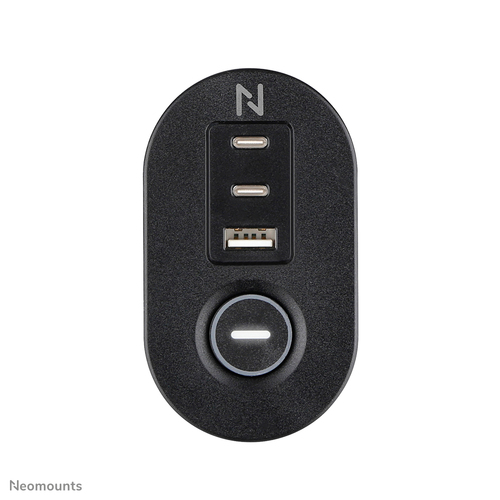 Neomounts DS22-840BL6 Station de charge de bureau avec pince et ports USB-C et USB-A - Charge rapide – Photo 8 sur 11