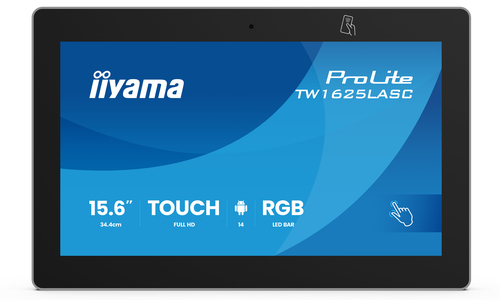 Iiyama ProLite TW1625LASC-B3PNR Berøringspanel PC RK3576 4GB 32GB ARM Cortex-A72 + A53 Android 14 – billede 5