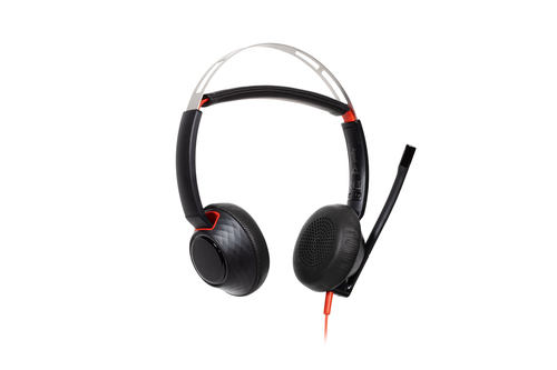 HP Poly Blackwire 5220 Stereo USB-C Headset +3.5mm Plug +USB-C/A Adapter – image 2