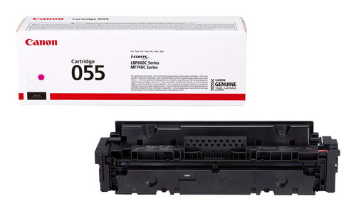 Original Canon 055 Magenta Toner Cartridge - image 1