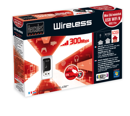 Hercules HWNUm-300 WLAN 300 Mbit/s – image 2