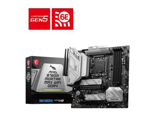 MSI MAG B760M MORTAR MAX WIFI DDR4 материнская плата Intel B760 LGA 1700 Микро ATX