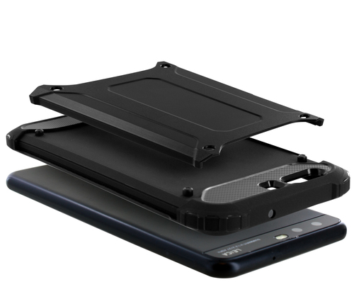 Mobiparts Rugged Shield Case Huawei P10 Black – image 7