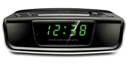 Philips AJ3122/61 radio Clock Black, White – image 2