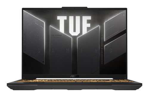 ASUS TUF Gaming F16 FX607VU-ES51 Intel Core 5 210H Ноутбук 40,6 cm (16") WUXGA 8 GB DDR5-SDRAM 512 GB Твердотельный накопитель (SSD) NVIDIA GeForce RTX 4050 Wi-Fi 6 (802.11ax) Windows 11 Home Серый