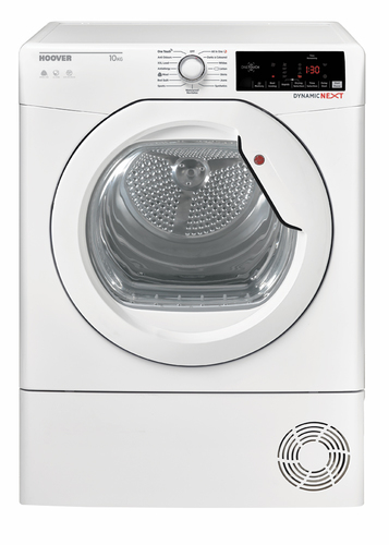 Hoover Dynamic Next DX C10TG-80 сушилка для белья Отдельно стоящий Фронтальная загрузка 10 kg Белый