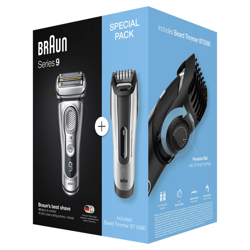 Braun Series 9 81703342 men's shaver Foil shaver Trimmer Silver – image 3