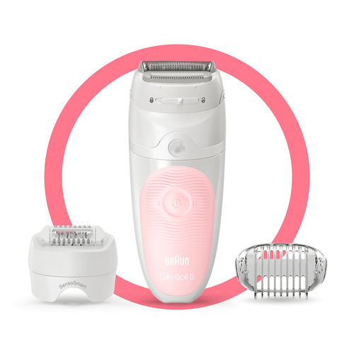 Braun Silk-épil 5 81706335 epilator 28 tweezers White, Pink – image 7