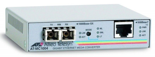 Allied Telesis 1000T to 1000SX (SC) converter