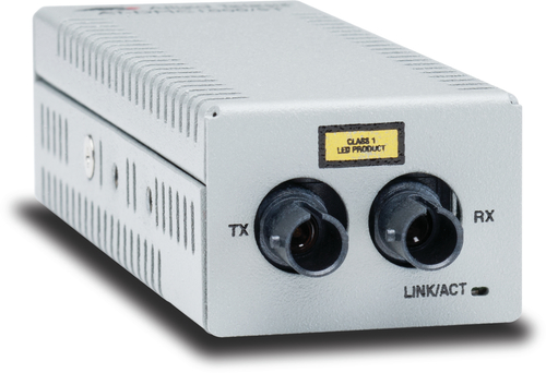 Allied Telesis AT-DMC1000/ST network media converter 1000 Mbit/s 850 nm Multi-mode Grey