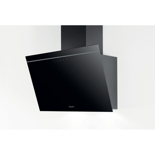 Hotpoint PHVP62FLTK Chimney Cooker Hood - Black - image 4