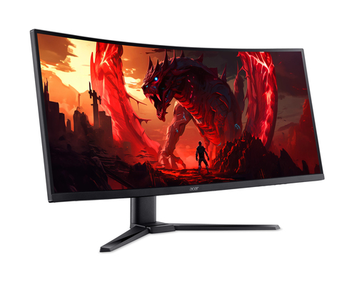 Acer Nitro XZ340CUR X2 Monitor Zwart, afbeelding 2