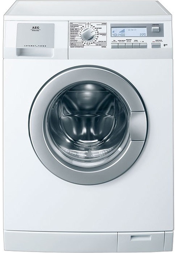 AEG L14950A washer dryer Freestanding Front-load Silver