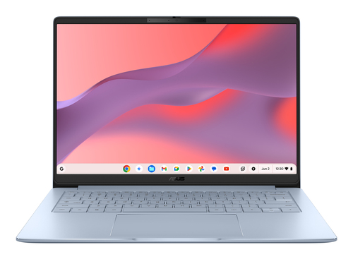 ASUS Chromebook CM14 CM1406CM4A-LY0052 MediaTek Kompanio Kompanio 540 Хромбук 35,6 cm (14") WUXGA 8 GB LPDDR5x-SDRAM 128 GB eMMC Wi-Fi 6E (802.11ax) ChromeOS Синий QWERTZ Немецкий
