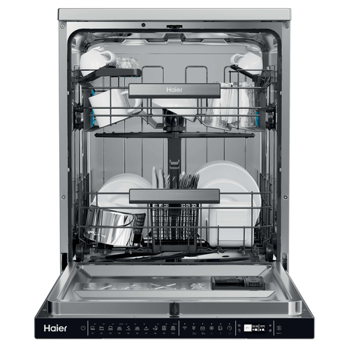 Haier I-Pro Shine Series 7 XF 4A4M0X-80 Wifi Connected Full Size Dishwasher - Stainless Steel - A Rated, Stainless Steel - image 4
