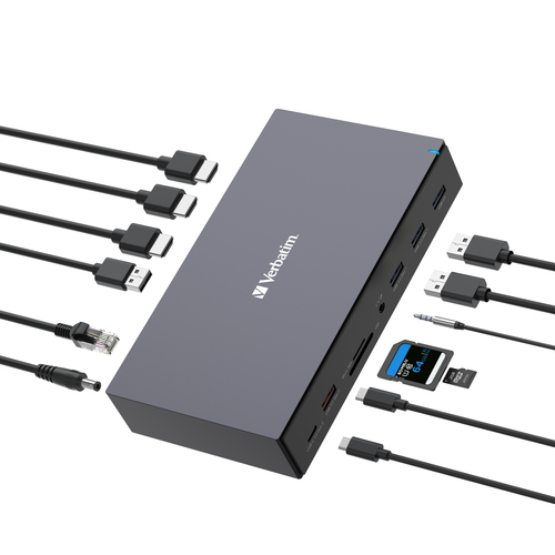 Verbatim CDS-17 Wired USB 3.2 Gen 1 (3.1 Gen 1) Type-C Black, Grey – image 4