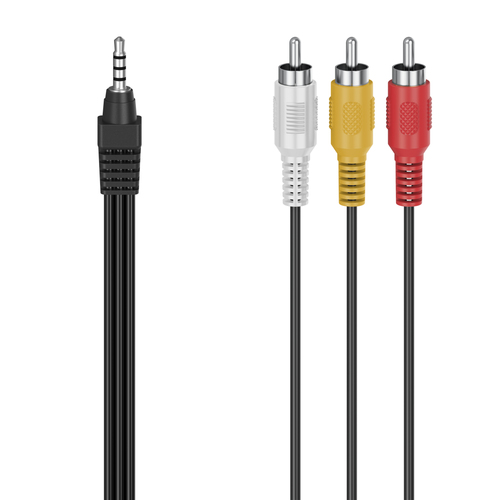Product image: Hama 00305016 audio cable 1.5 m 3.5mm 3 x RCA Black