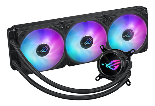 Asus Rog Strix LC Iii 360 Argb Liquid CPU Cooler with Argb Fans - Black - 90RC00T1-M0UAY0 - image 2