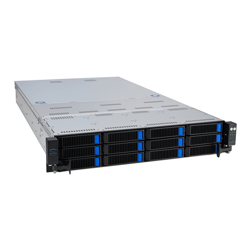 ASUS RS720A-E12-RS12 Socket SP5 Rack (2U) Black, Steel – image 3