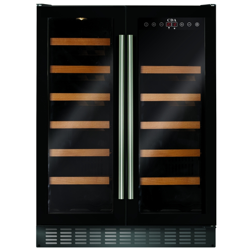 CDA FWC623 Compressor wine cooler Freestanding Black 40 bottle(s)