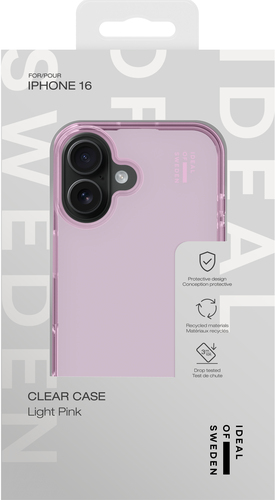 iDeal of Sweden Clear Case iPhone 16 Light Pink – image 2