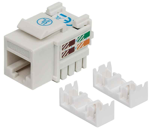 Intellinet JACK RJ45 CAT6 KEYSTONE DE IMPACTO BLANCO imagen 1