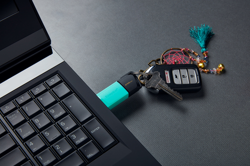 Kingston Technology DataTraveler 256GB USB3.2 Gen1 Exodia M (Negro + Turquesa) imagen 11