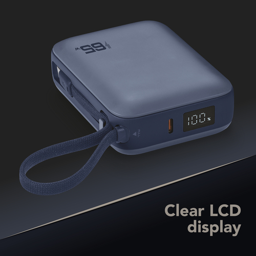 Cellularline POCKET POWER BANK 20000 mAh 65W USB-C PORT BLUE – image 5
