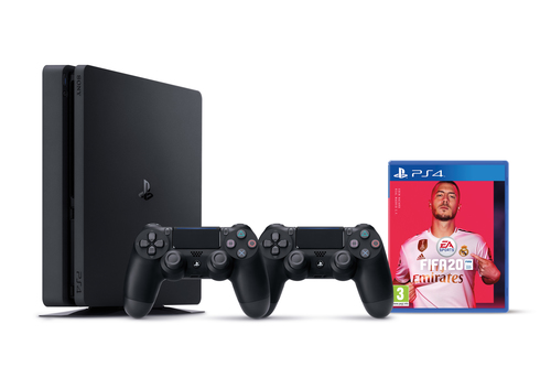 Sony Interactive Entertainment PlayStation 4 Slim 1TB + FIFA 20 + Dualshock 4 v2 – image 1